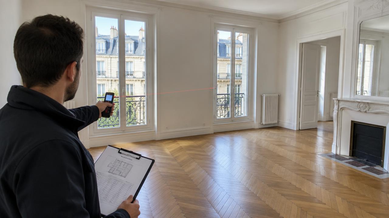 Diagnostiqueur immobilier certifié dans un appartement à Saulzais-le-Potier